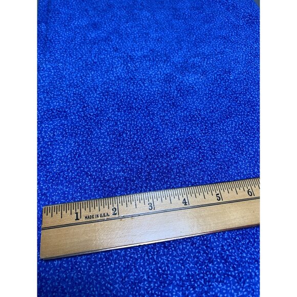 Blue Patterned Cotton Fabric 42" Wide 1/2 Yard Sewing Quilting DIY Projects USA - Picture 2 of 5